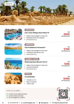 Auchan Voyages - Voorbeeld van een folder van Auchan, geldig van 19.03.2025 | Pagina: 44 | Producten: NOS, La