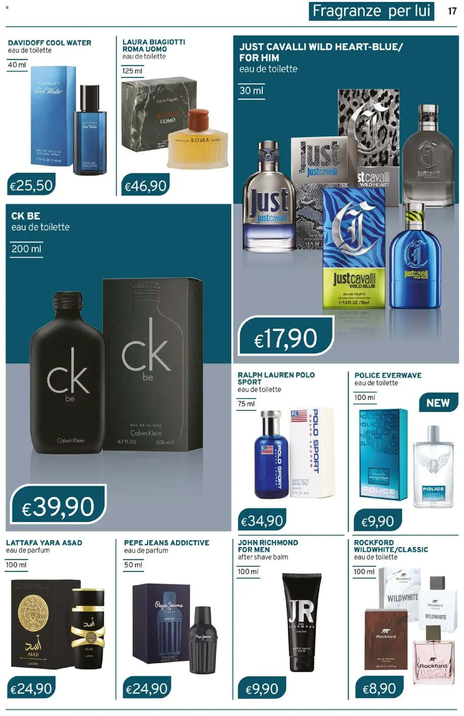 Volantino Sirene Blu del 01.04.2026 | Pagina: 17 | Prodotti: Pepe, Jeans, Polo