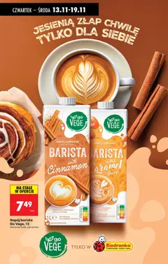Pogląd oferty "Biedronka gazetka - Oferta w tym tygodniu" - ważna od 13.11.2025 | Strona: 35 | Produkty: Napój owsiany, Cynamon