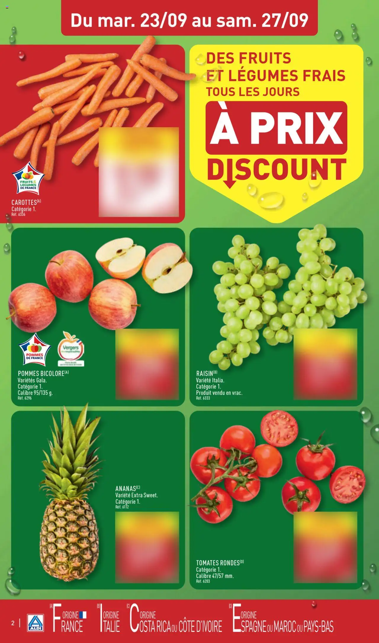  | Page: 4 | Produits: Raisin, Pommes, Tomates