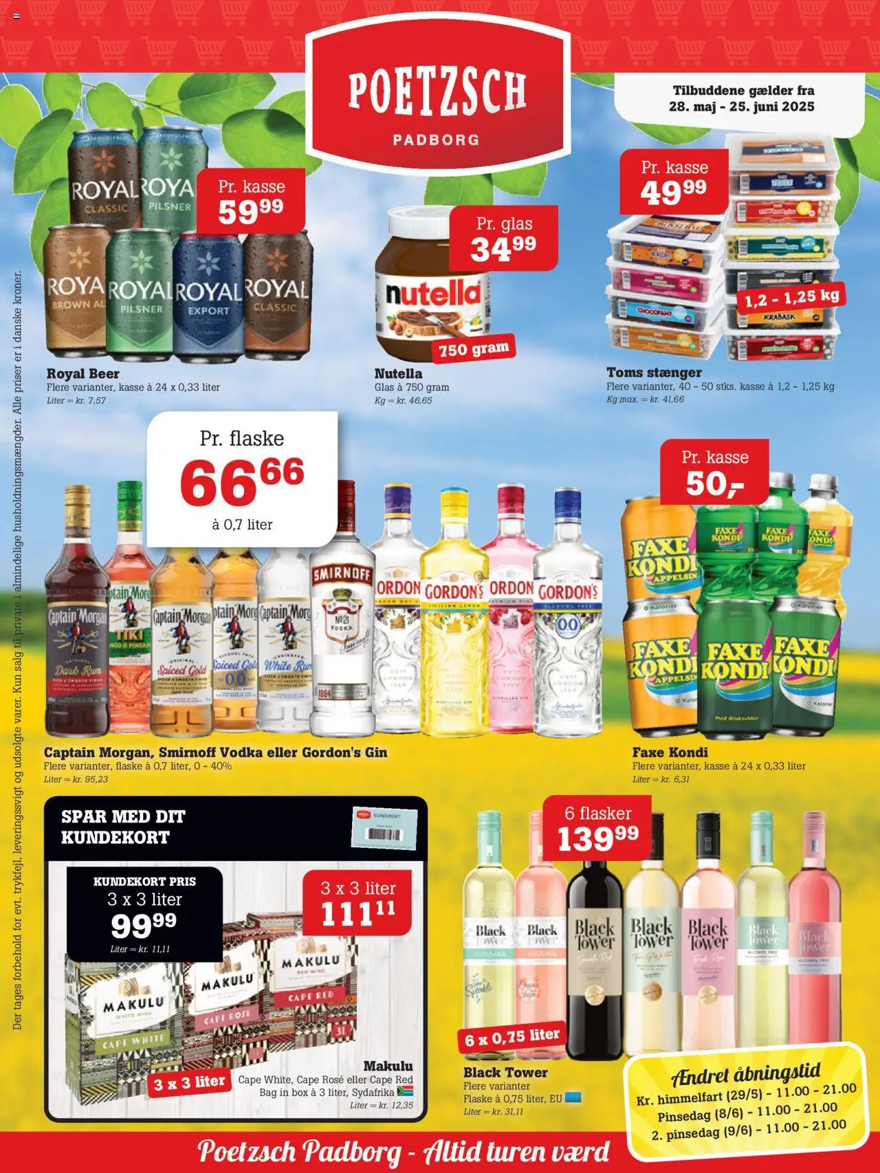Poetzsch Padborg Tilbudsavis gyldig fra 28.05.2025 | Side: 1