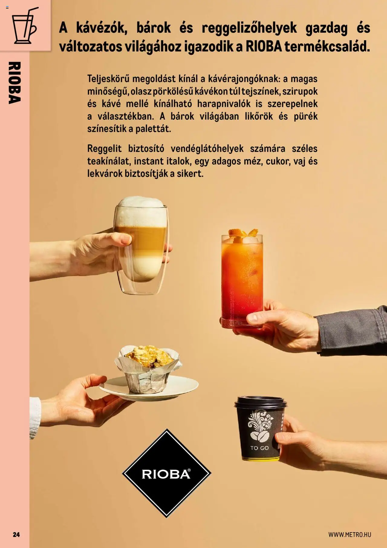 Metro akciós ujság - amely érvényes a következő dátumtól: 01.06.2025 | Oldal: 24 | Termékek: Vaj, Kávé