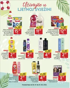 Konzum HR akciós ujság - amely érvényes a következő dátumtól: 30.07.2025 | Oldal: 33 | Termékek: Persil, Somat, Létra, Sampon