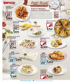 Volantino Ipercoop del 28.08.2025 | Pagina: 12 | Prodotti: Merluzzo, Patate, Verdure, Tacchino