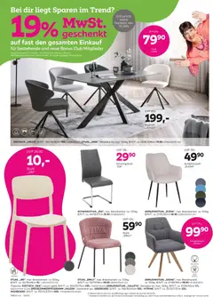Mömax 19% MwSt. geschenkt auf fast den gesamten Einkauf ab 26.01.2026 gültig | Seite: 4