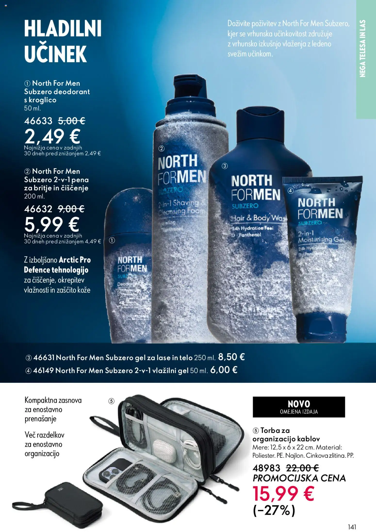 Novi Oriflame katalog ponudbe – veljaven od 31.12.2025 | Stran: 141 | Izdelki: Torba, Deodorant