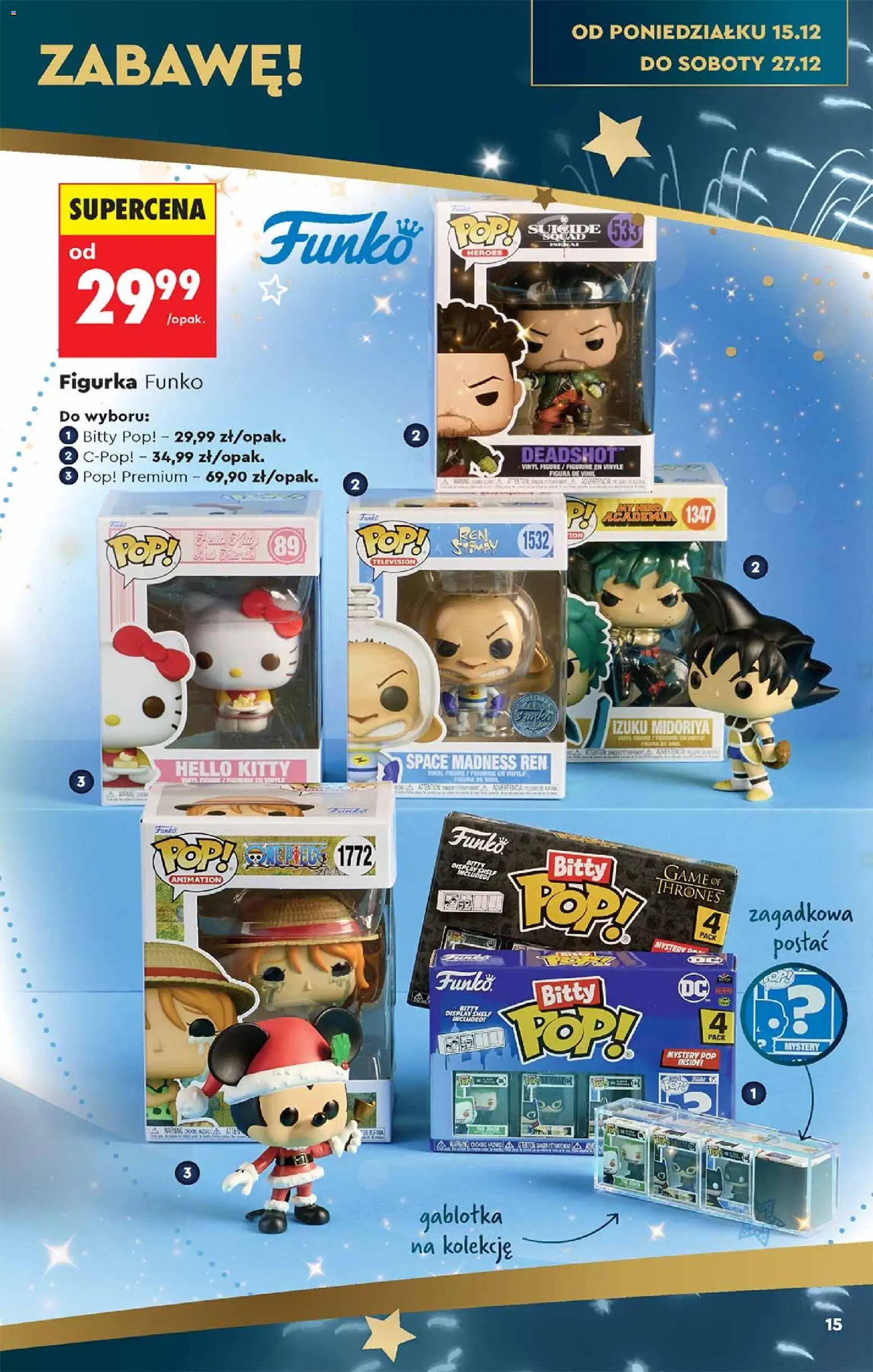 Biedronka gazetka - Hity i inspiracje od 13.12.2025 | Strona: 15