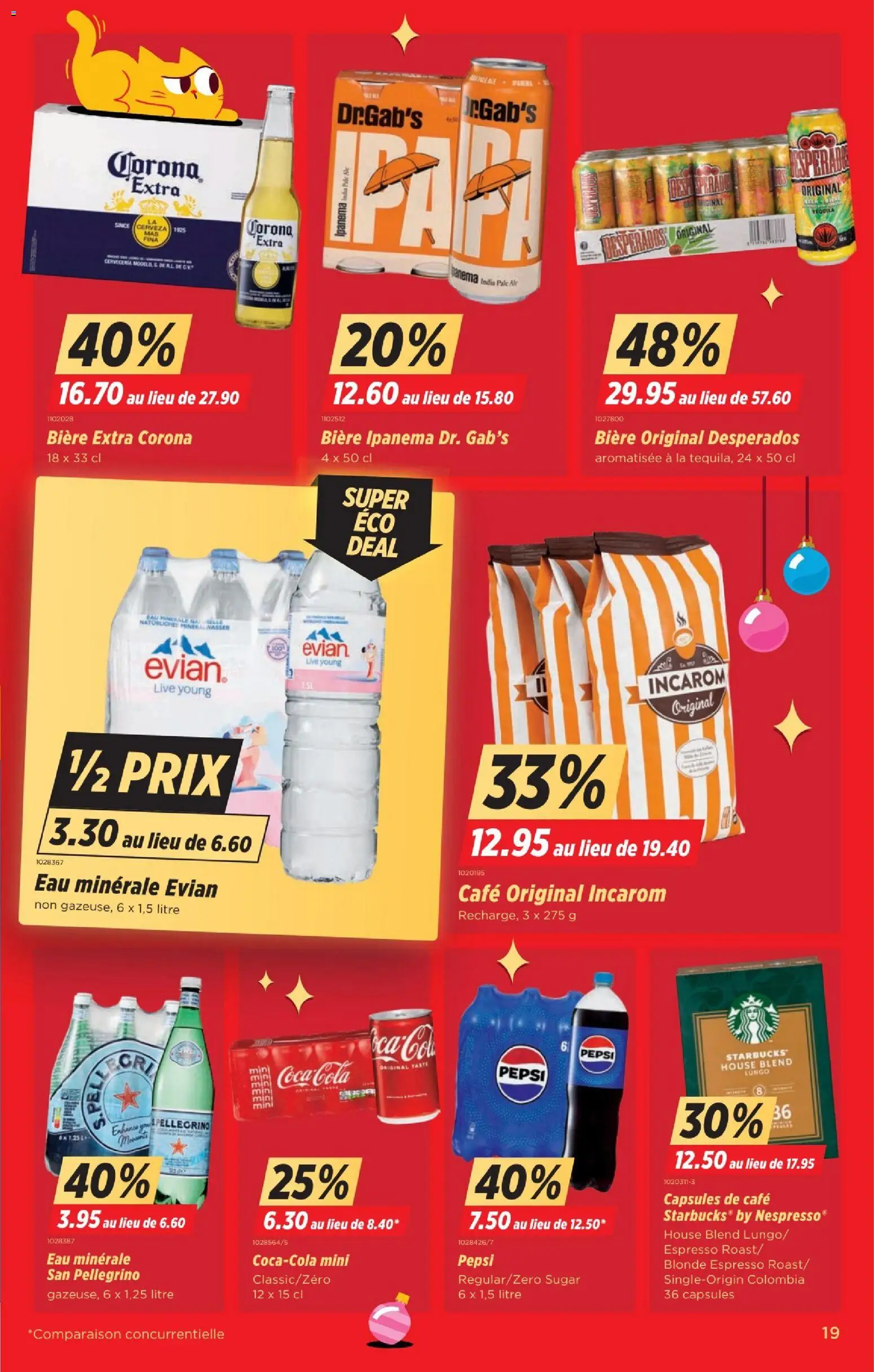 Denner Aktionen FR – gültig ab 18.11.2025 | Seite: 19 | Produkte: Ridge, Coca Cola, Mineralwasser