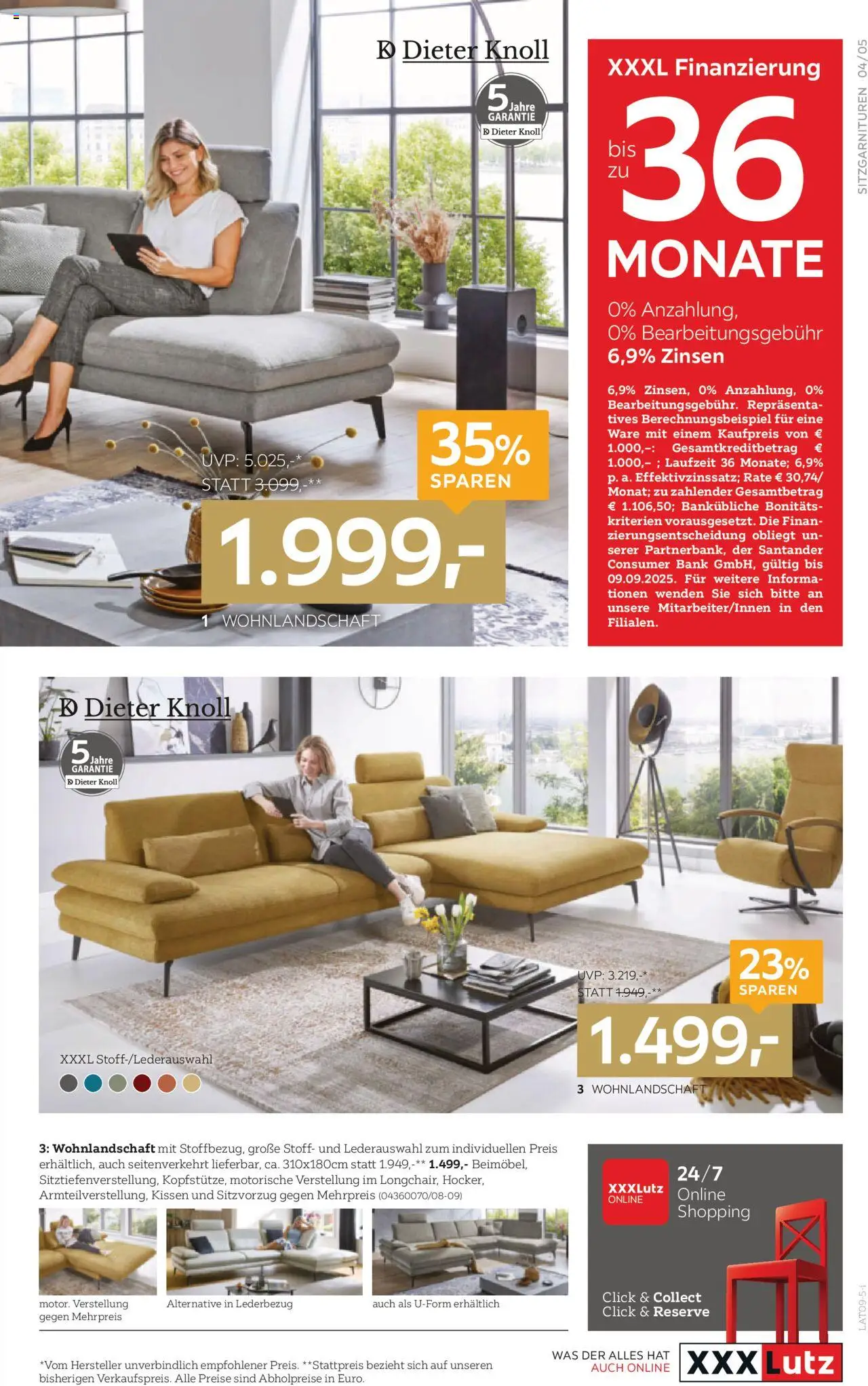 XXXLutz Polstermöbel gültig ab 26.08.2025 | Seite: 5 | Produkte: Kissen