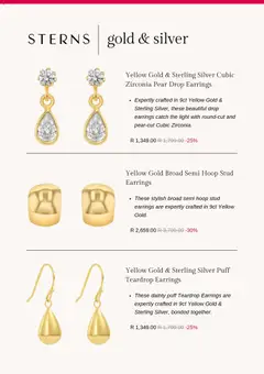 Sterns specials catalogue – valid from 24.01.2026 | Page: 4 | Products: Earrings, Light
