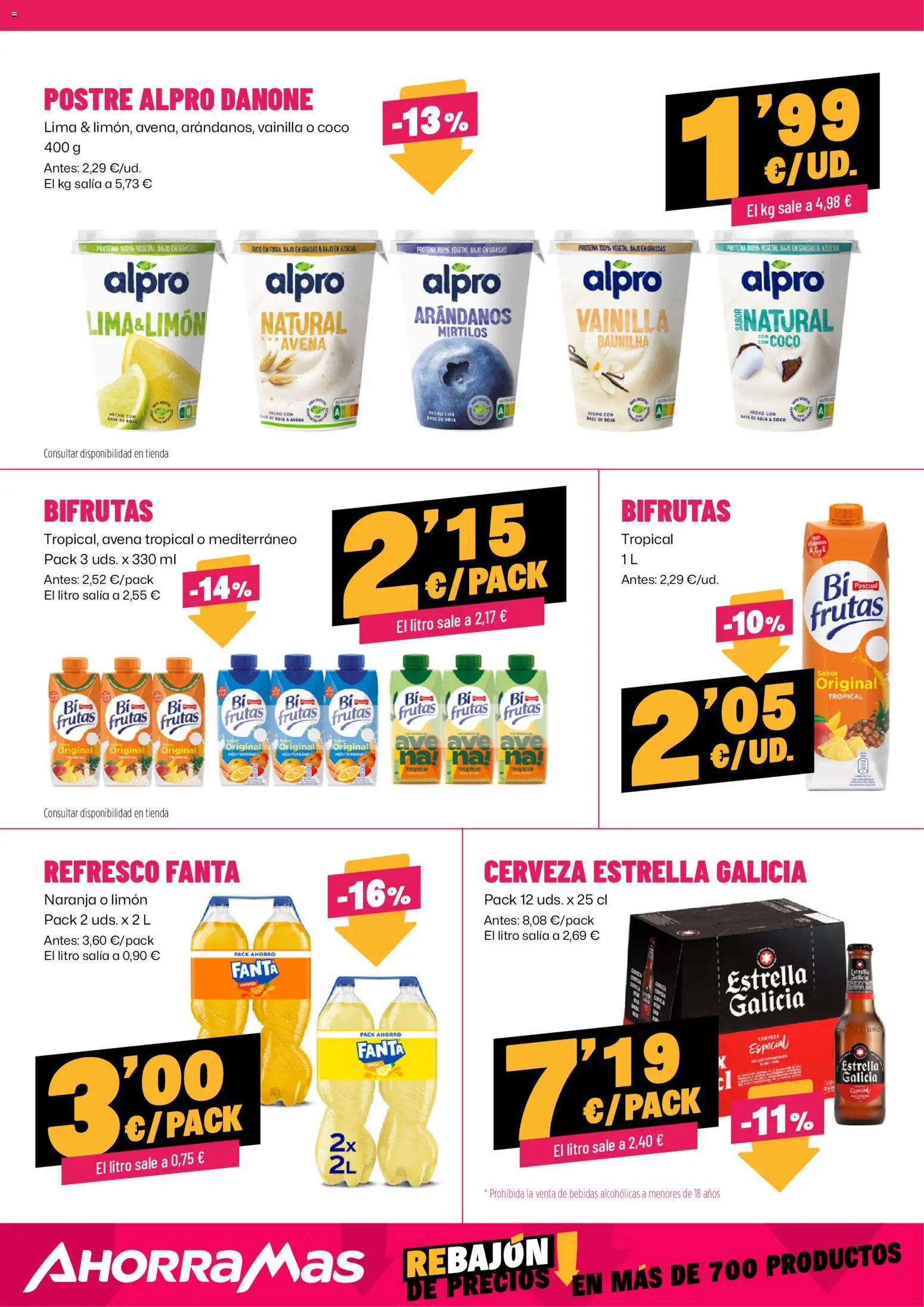 AhorraMas folleto │ válido desde el 23.10.2025 | Página: 19 | Productos: Lima, Cerveza, Τυρόπιτα