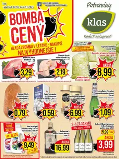 Klas leták platný od 27.10.2025