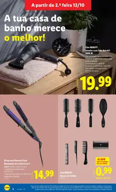 Pré-visualização Silvercrest Personal Care Modelador de Cabelo 2 em 1, 2 Em 1: alisador e ferro de frisar. 5 regulações de temperatura (130-210 °C). Função de alisamento: com placas de modelação aquecidas válido de 13.10.2025 | Página: 2