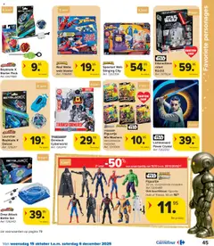 Carrefour - Hypermarkten Speelgoedcatalogus - Voorbeeld van een folder van Carrefour, geldig van 15.10.2025 | Pagina: 45 | Producten: Robot