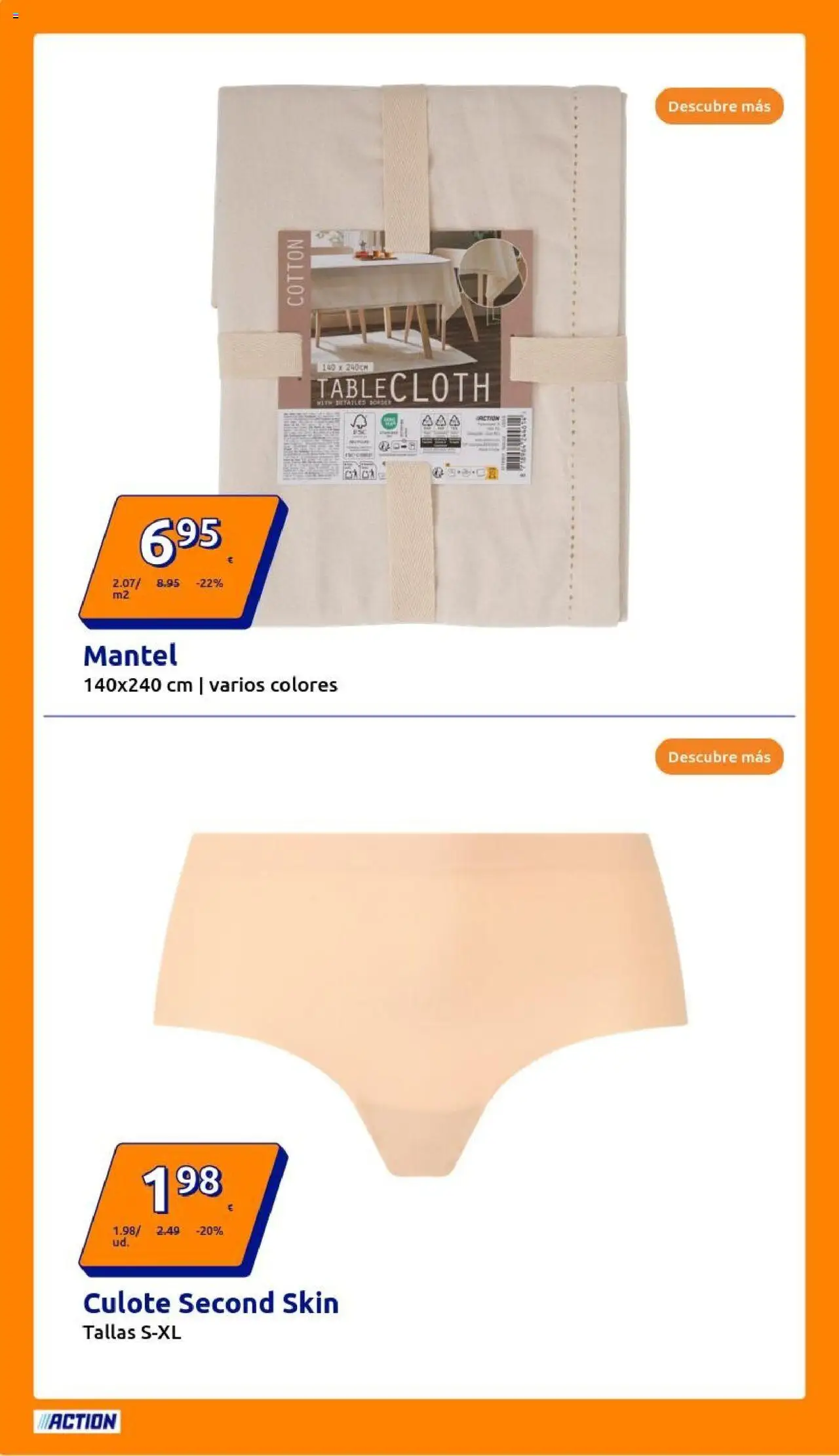 Action folleto │ válido desde el 13.08.2025 | Página: 22 | Productos: Mantel