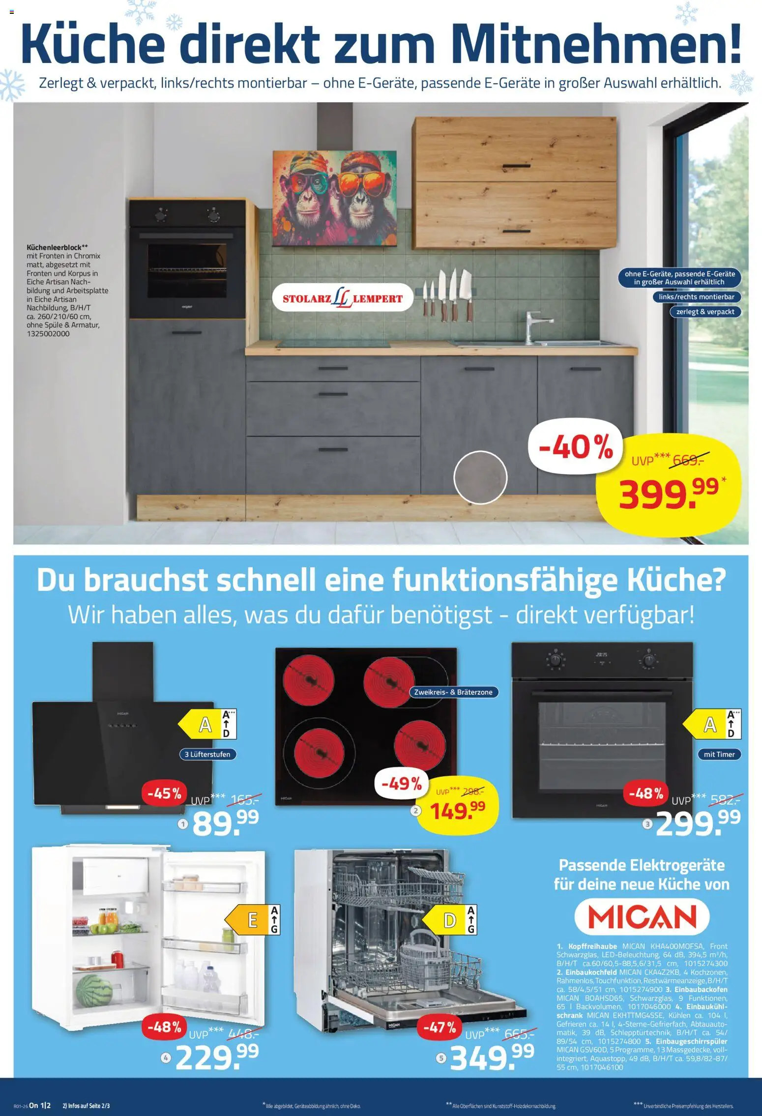 Roller Prospekt 	 – gültig ab 28.12.2025 | Seite: 4 | Produkte: Schrank, Küche