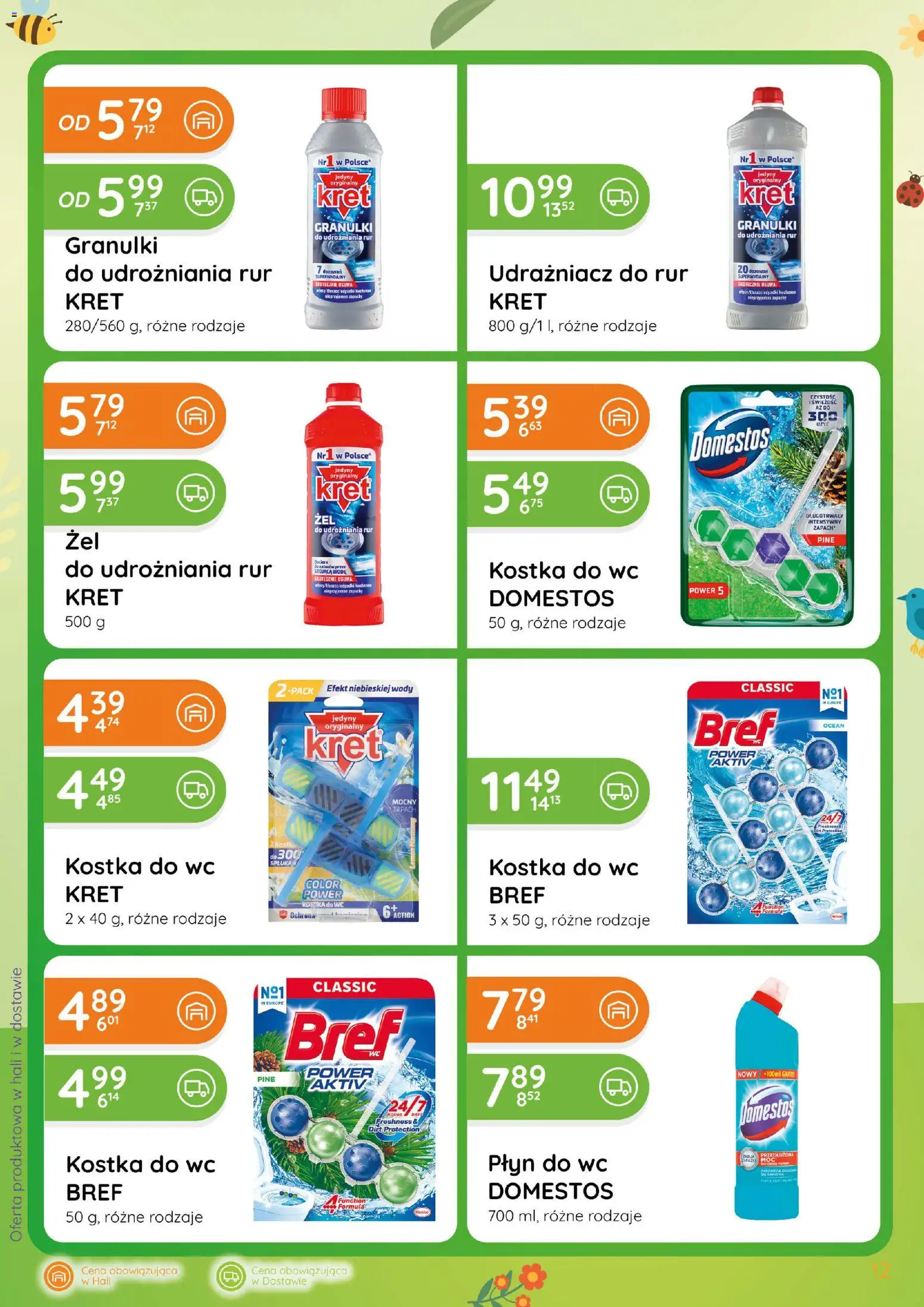 Eurocash gazetka - Katalog Chemiczny od 02.04.2026 | Strona: 12 | Produkty: Domestos, Zapach