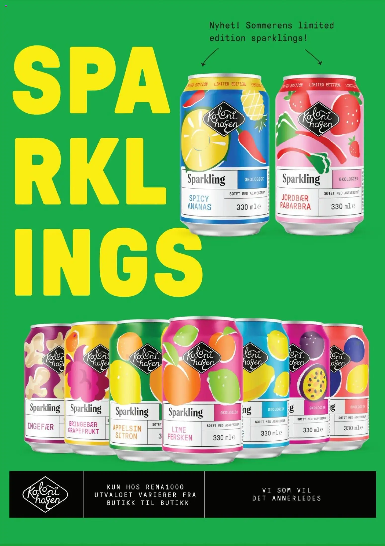 {H1} | Side: 43 | Produkter: Ananas, Fersken, Bringebær, Lime