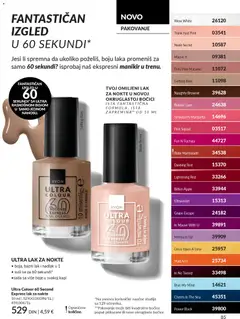 Ultra Colour 60 Second Express lak za nokte, boja, bazni lak i nadlak u 1, suši se za 60 sekundi, sada sa više boje u svakoj kapi - pregled AVON kataloga - važi od 01.11.2025 | Strana: 85 | Proizvode: Brownie, Lak za nokte, Pakovanje
