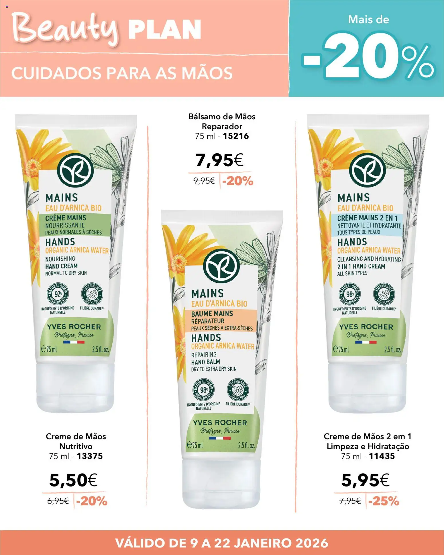 Yves Rocher - Beauty plan │ válido de 09.01.2026 | Página: 4 | Produtos: Creme