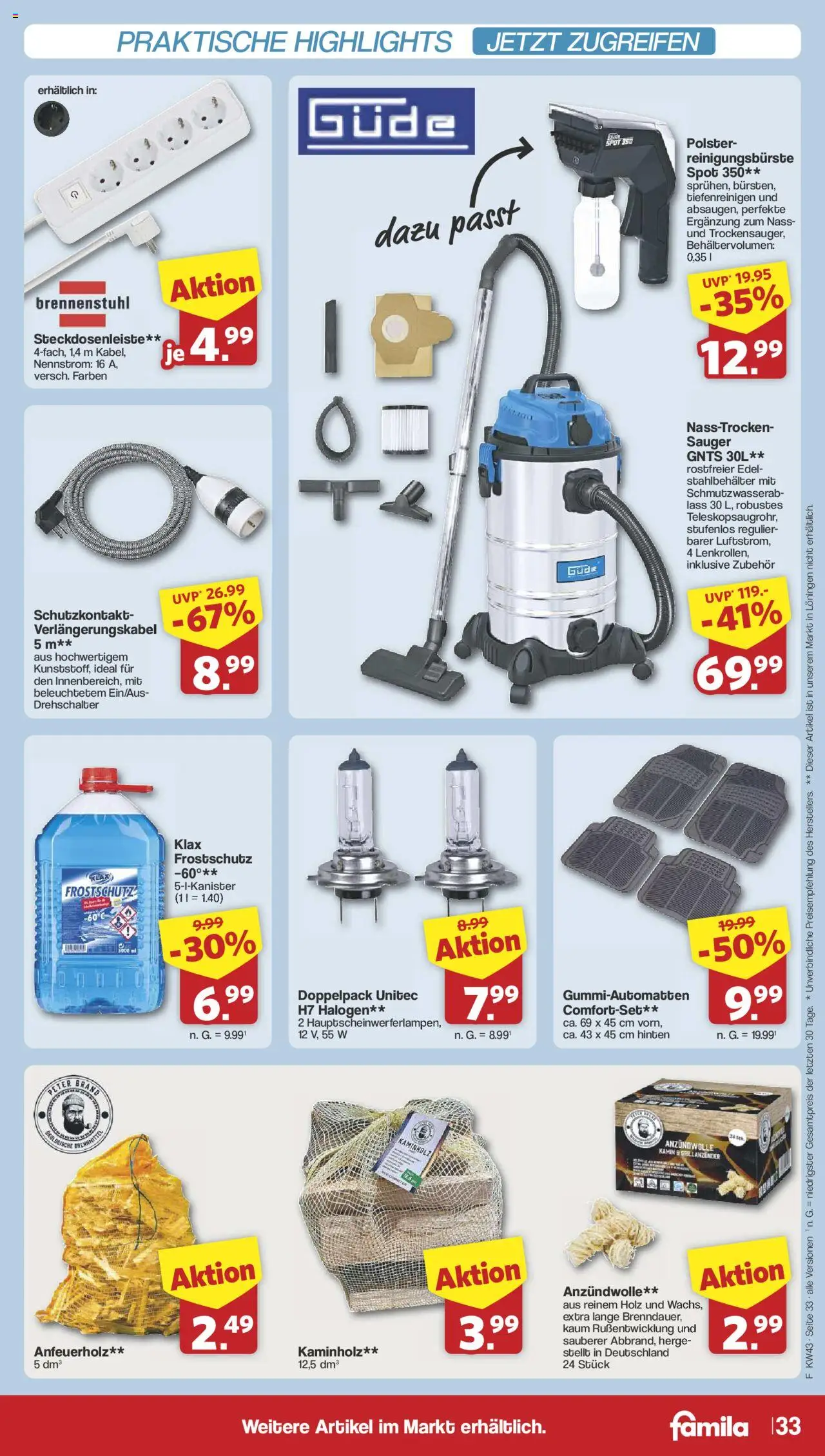 Famila Nordwest Prospekt 	 – gültig ab 20.10.2025 | Seite: 38 | Produkte: Kamin