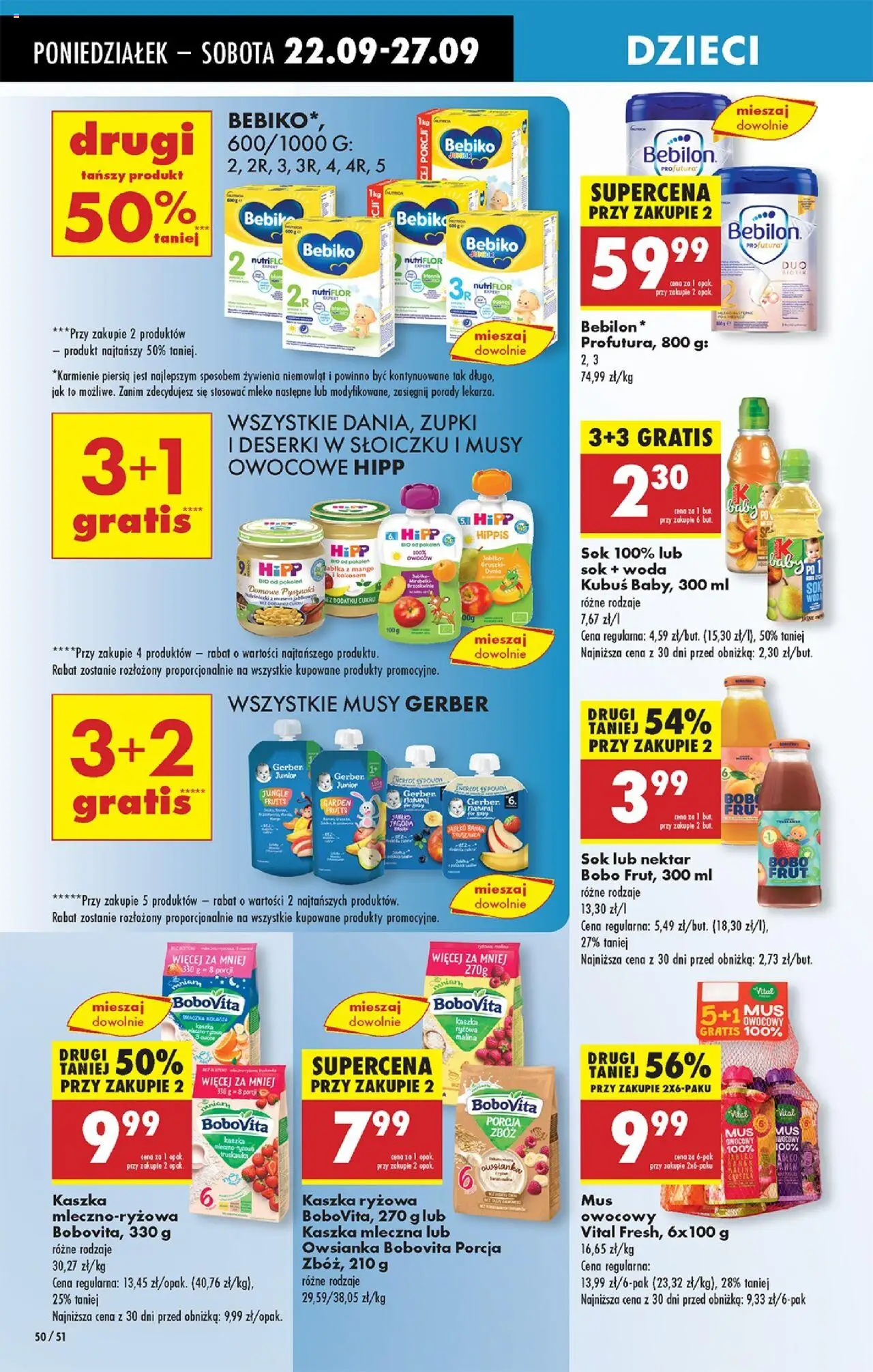 Biedronka gazetka od 22.09.2025 | Strona: 54 | Produkty: Dynia, Owsianka, Jabłka, Banan