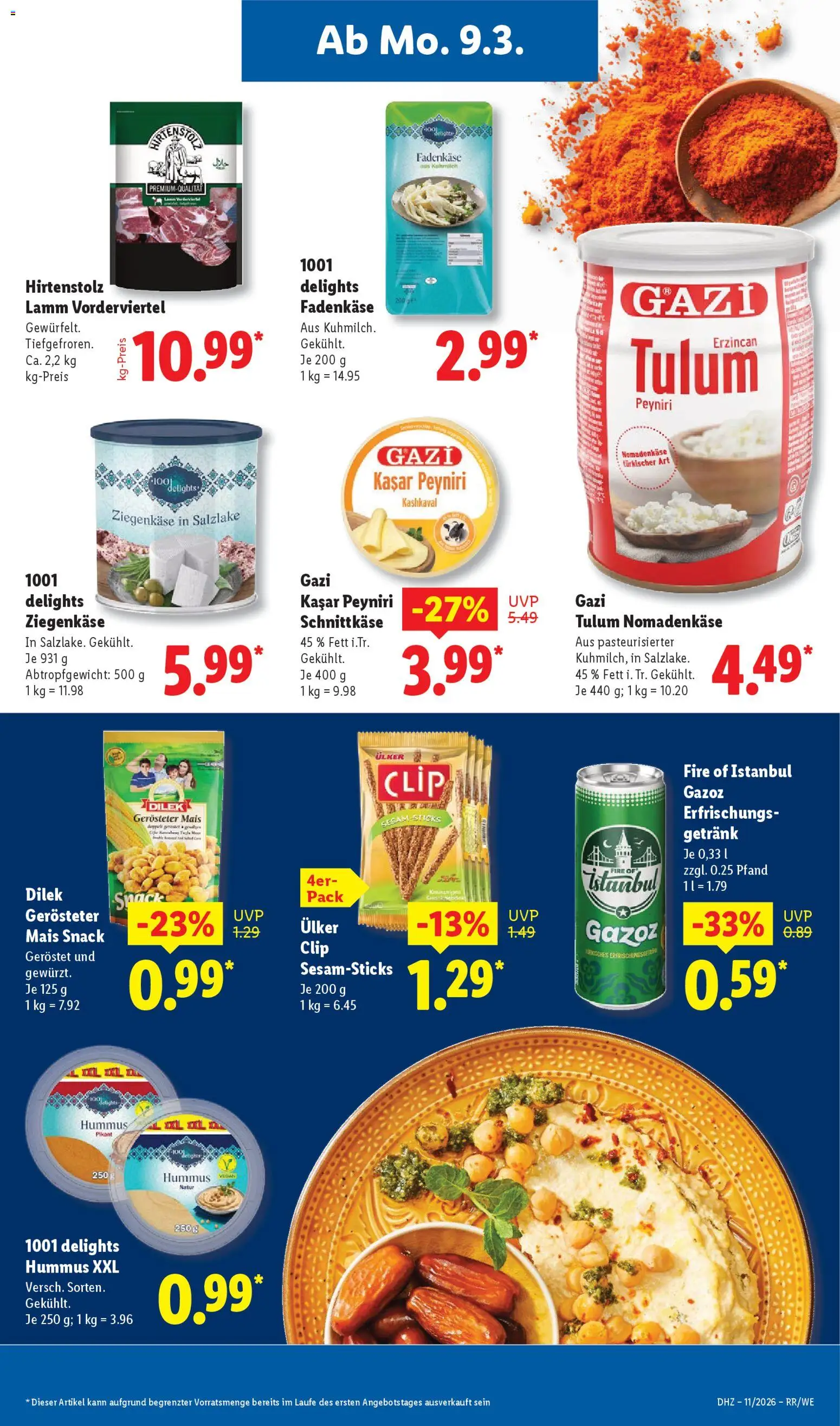 Lidl Prospekt Düsseldorf – gültig ab 09.03.2026 | Seite: 29 | Produkte: Ziegenkäse