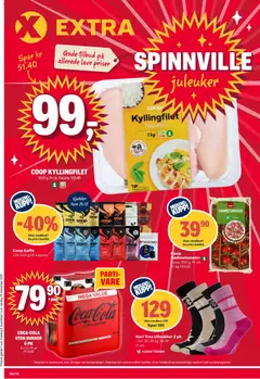 Forhåndsvisning av Coop Extra kundeavis gyldig fra 08.12.2025