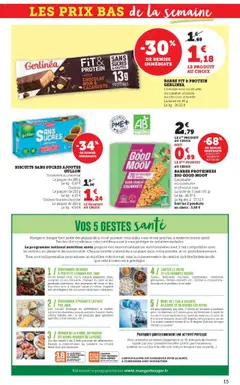  | Page: 15 | Produits: Fromage, Pain, Pommes, Biscuits