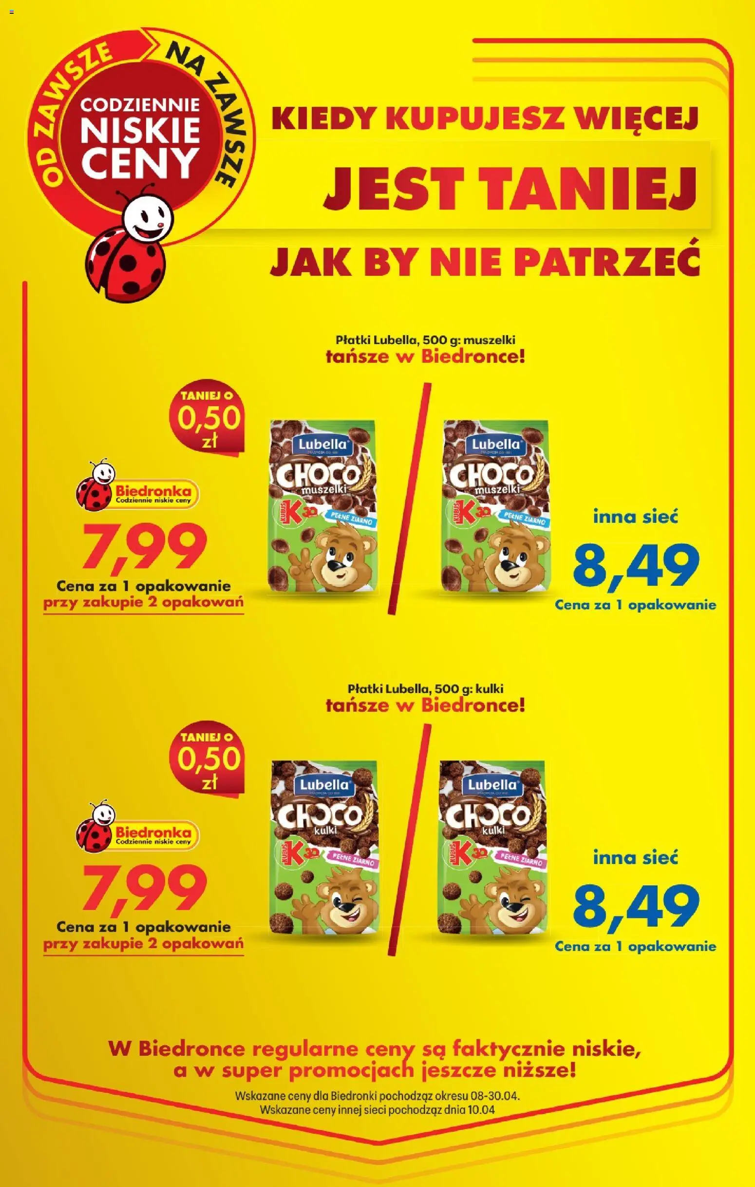 Biedronka gazetka od czwartku od 23.04.2026 | Strona: 9 | Produkty: Płatki