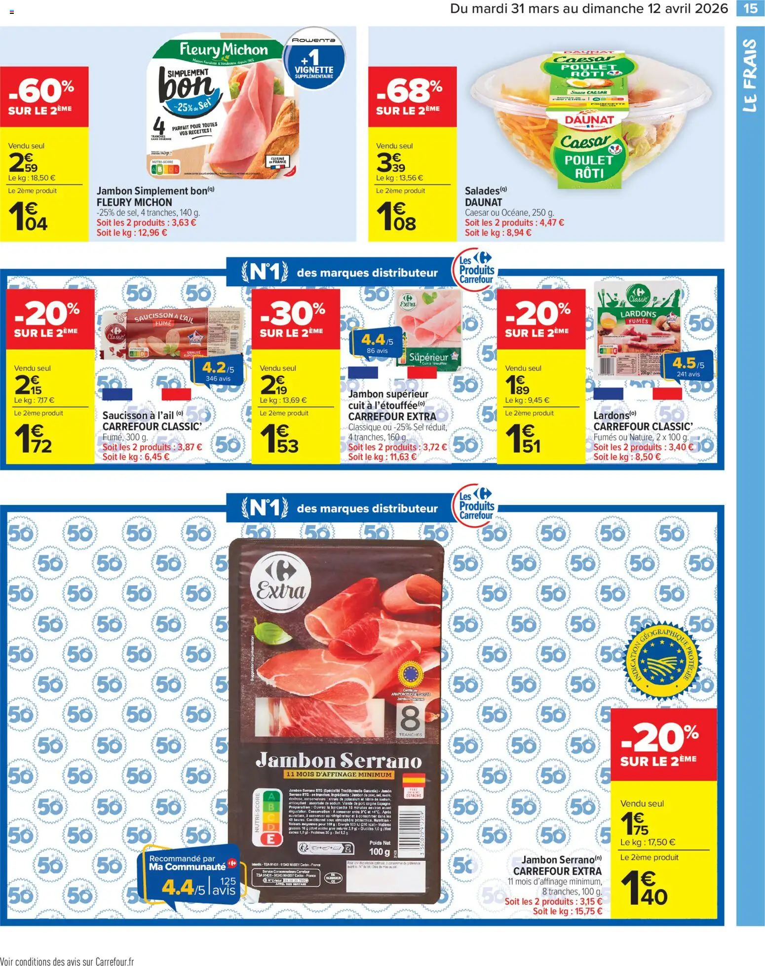 Les promos Carrefour Market débarquent le 31/03/2026 ! 🤯💰 | France