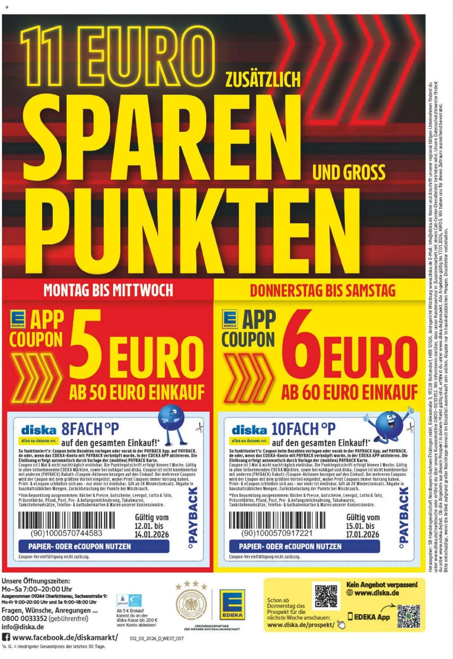 Diska - Diska Angebote Bayern KW03 – gültig ab 12.01.2026 | Seite: 12 | Produkte: Telefon, Uhr
