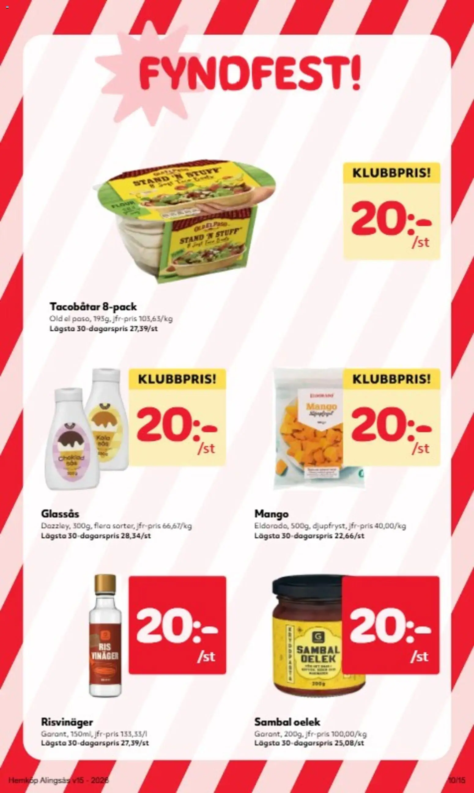 Hemköp reklamblad aktuell från 06.04.2026 | Sida: 7 | Produkter: Choklad, Mango