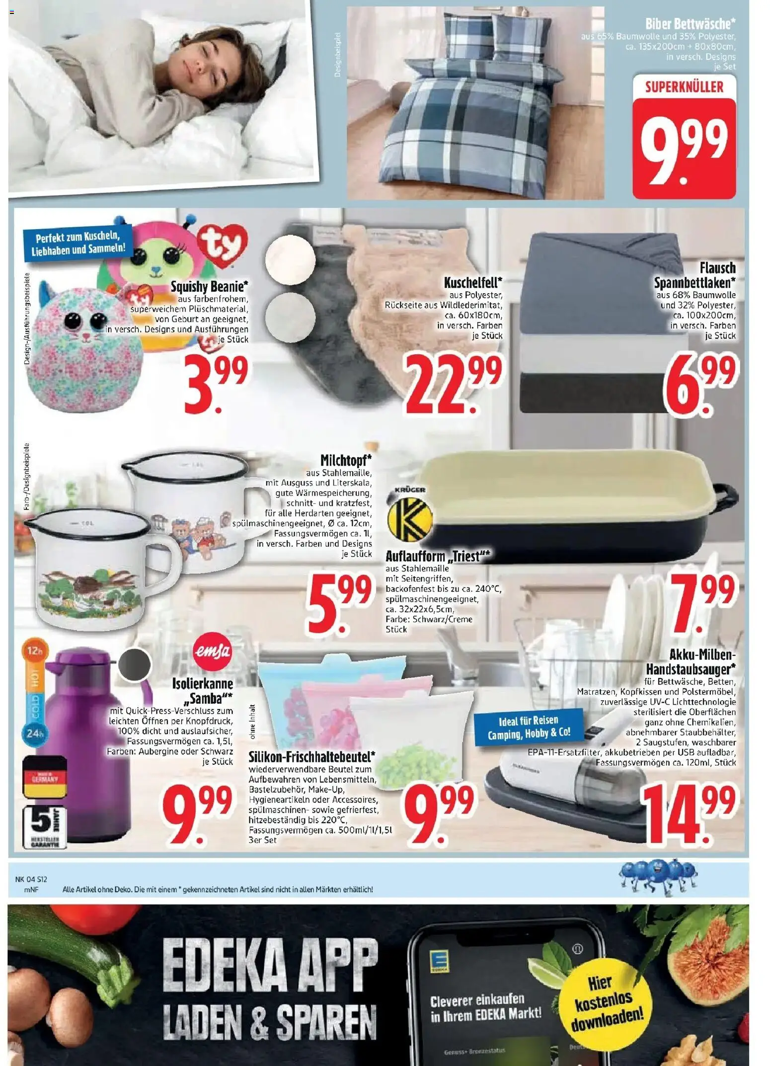 Edeka prospekt Vohburg	 – gültig ab 18.01.2026 | Seite: 14 | Produkte: USB, Kopfkissen, Aubergine