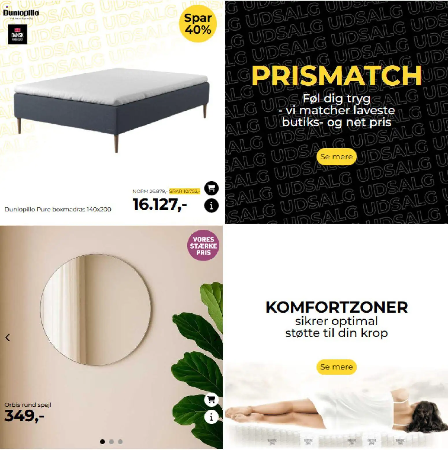 Møblér tilbudsavis – gyldig fra 22.12.2025 | Side: 37 | Produkter: Spejl