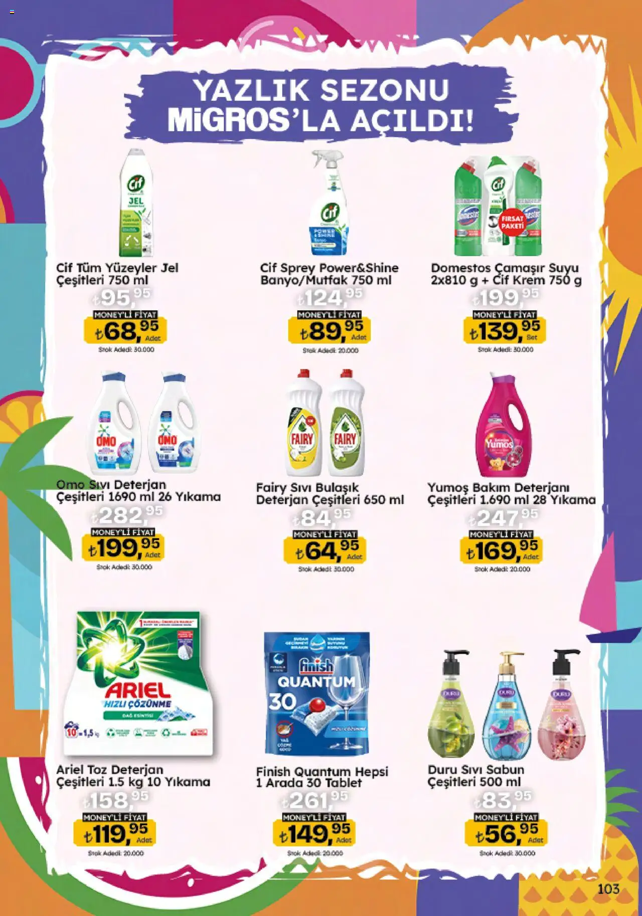 Migros Katalog - 5M Migroskop Dijital - 12.06.2025 tarihinden itibaren geçerlidir | Sayfa: 103 | Ürünler: Krem, Sabun, Deterjan, Tablet