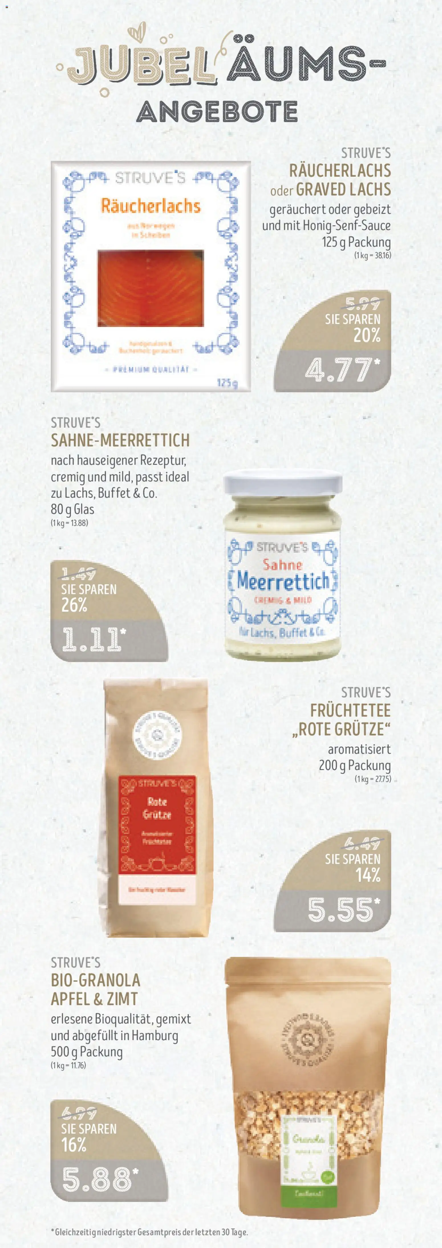 Edeka Struve Prospekt 	 – gültig ab 19.01.2026 | Seite: 2 | Produkte: Äpfel, Lachs, Räucherlachs, Sahne
