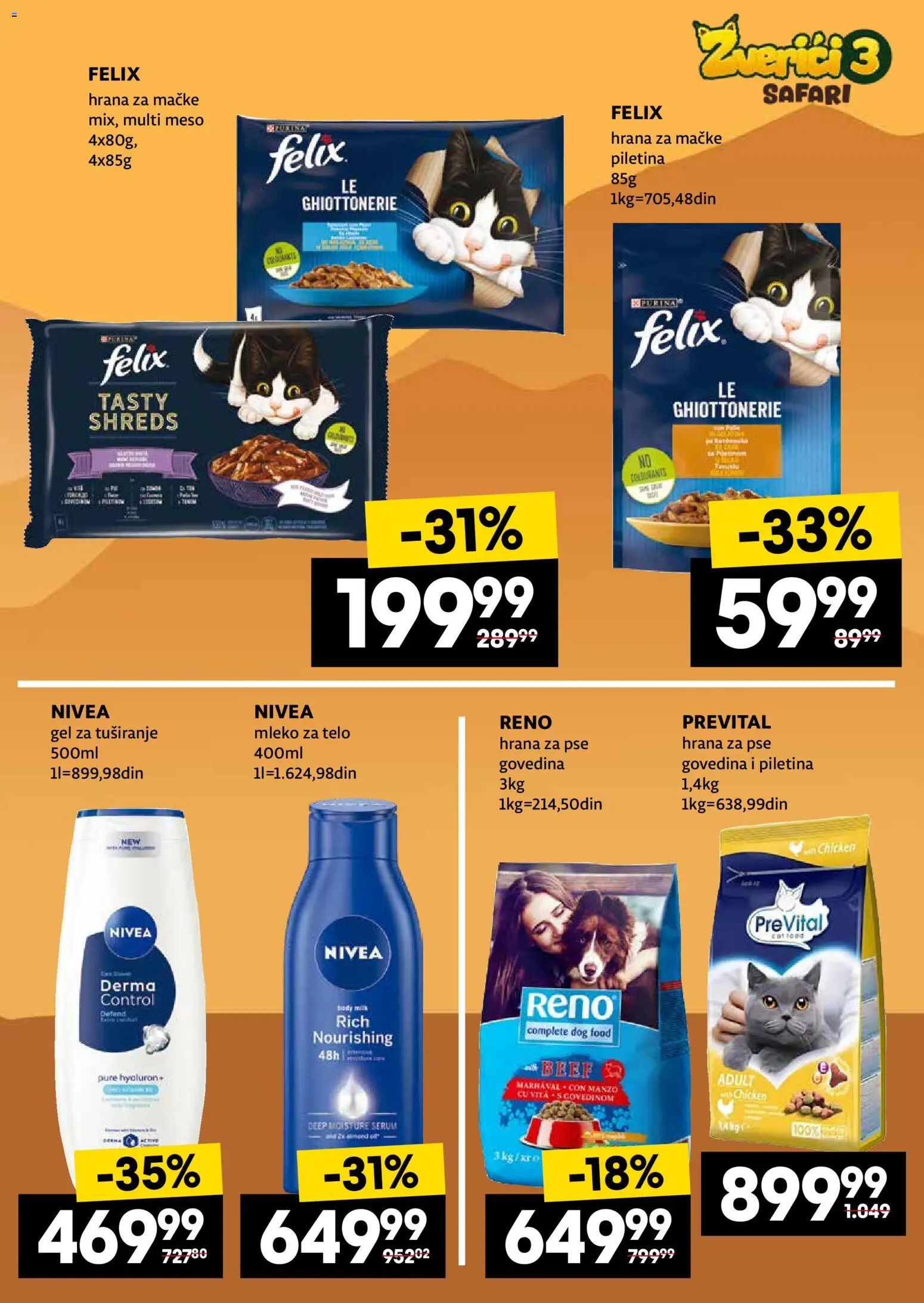 Idea katalog - važi od 20.04.2026 | Strana: 13 | Proizvode: Govedina, Hrana za pse, Mleko za telo, Piletina