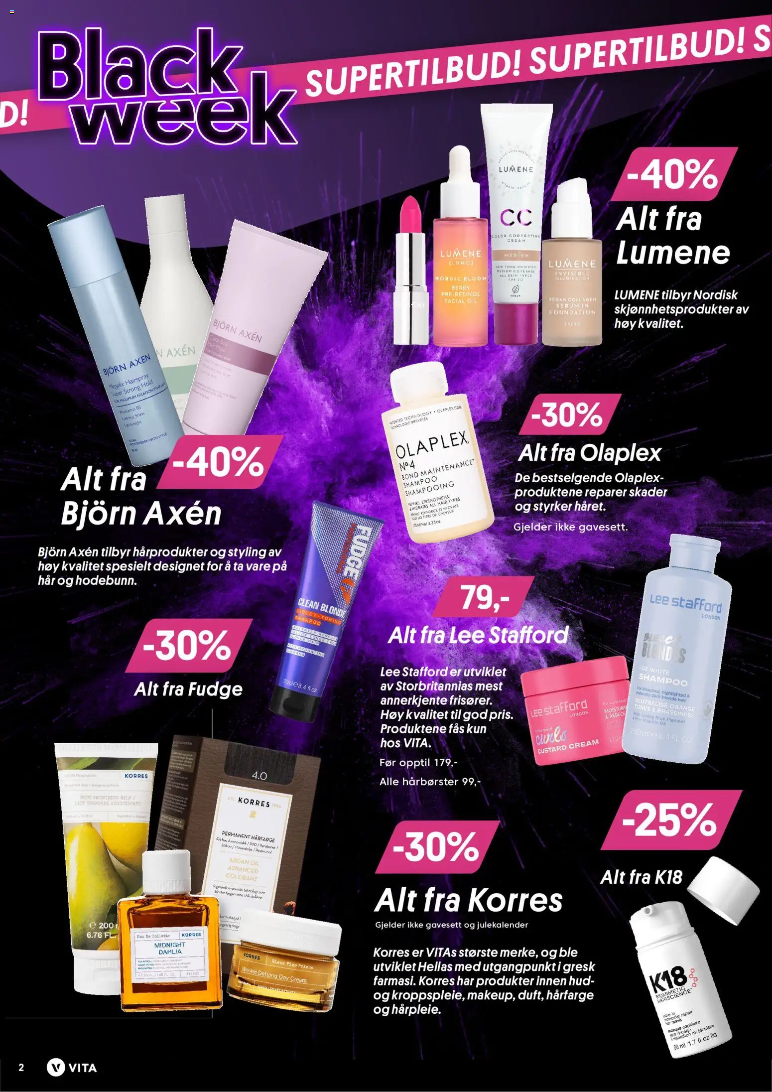 {H1} | Side: 2 | Produkter: Body, Eau de toilette, Shampoo, Hårfarge