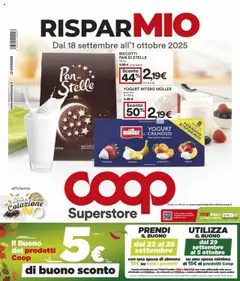 Anteprima del volantino COOP Superstore - Brescia catalogo valido a partire dal 18.09.2025