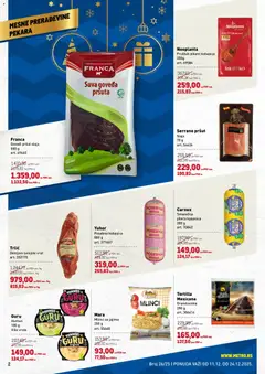 Metro katalog - pregled Metro kataloga - važi od 11.12.2025 | Strana: 2