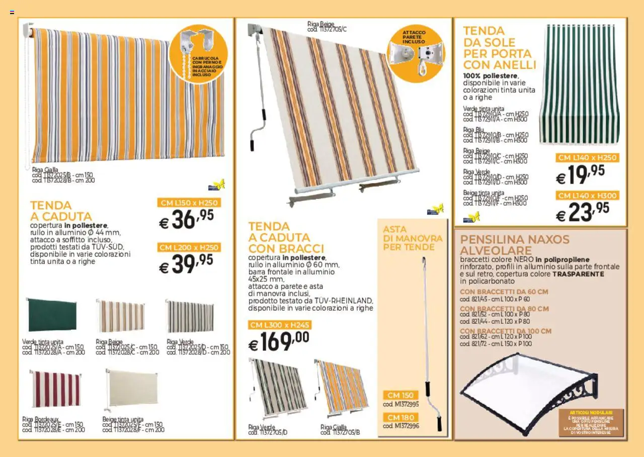 Volantino Brico OK del 03.03.2025 | Pagina: 12 | Prodotti: Rullo, Tenda, Alluminio