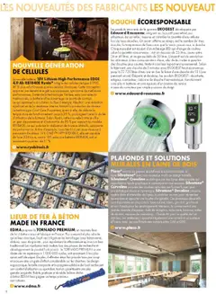 Gedimat - Prévisualisation de Gedimat - Affaires De Pros Gedimat n°112 valide à partir de 01.10.2025 | Page: 6 | Produits: Base, Batterie, Douche, Jus