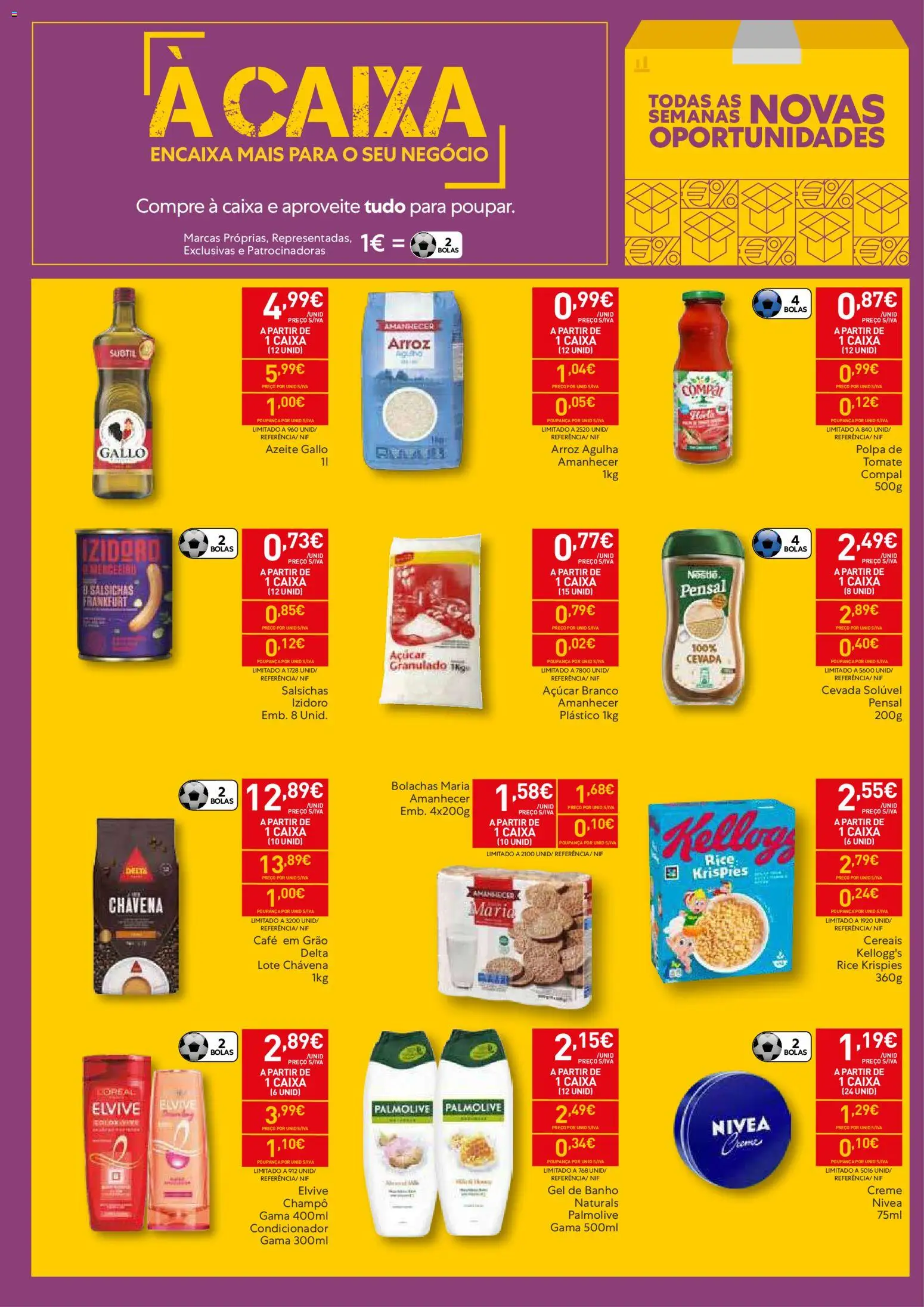 Recheio - Bons Negócios Madeira │ válido de 31.03.2026 | Página: 2 | Produtos: Condicionador, Caixa, Arroz, Cereais