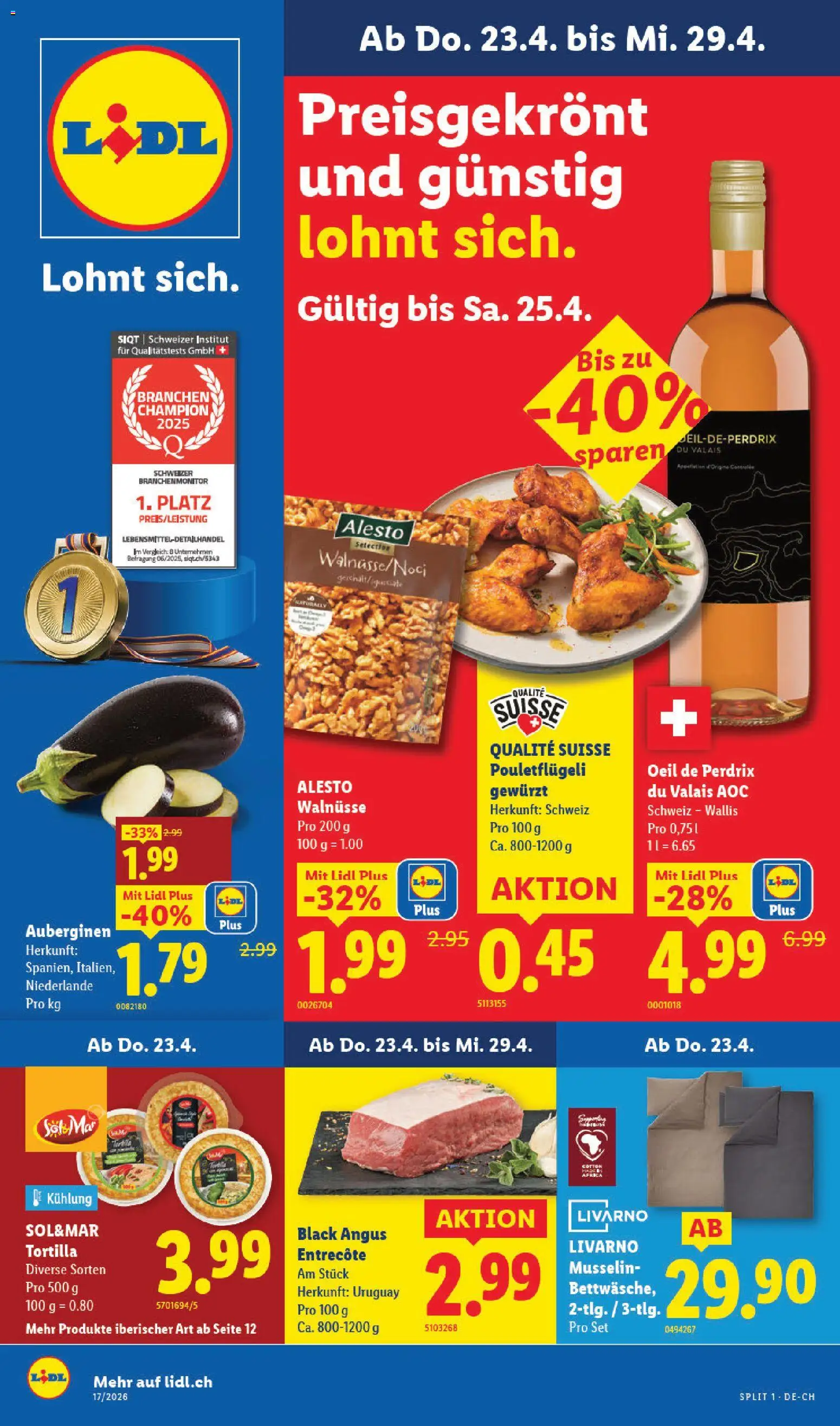 Lidl aktionen – gültig ab 23.04.2026 | Seite: 1