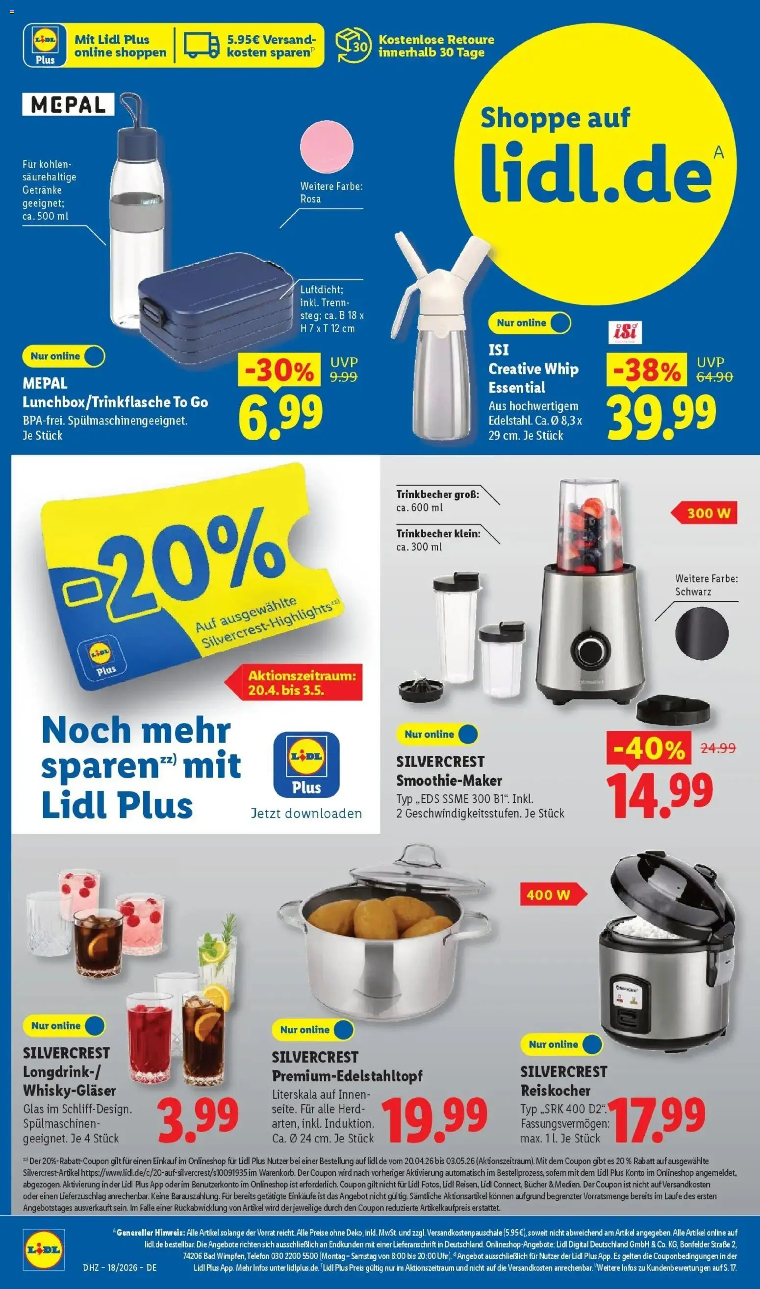Lidl Německo leták od 27.04.2026 | Strana: 36 | Produkty: Telefon