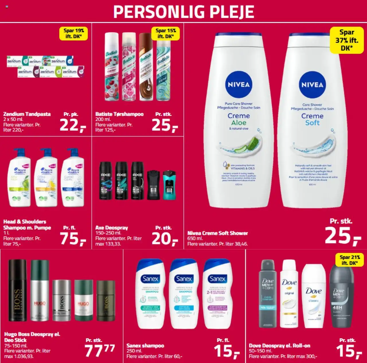 Fleggaard Tilbudsavis gyldig fra 20.08.2025 | Side: 11 | Produkter: Shampoo, Creme, Tandpasta, Cherry