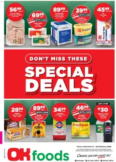 OK Foods specials catalogue – valid from 11.02.2026