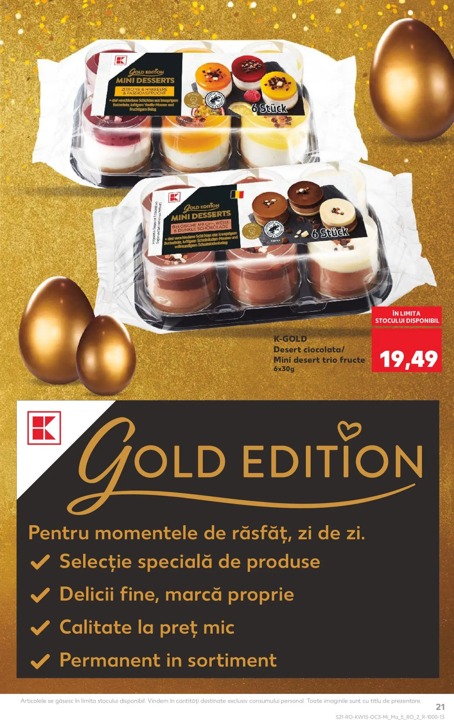 Kaufland RO akciós ujság - amely érvényes a következő dátumtól: 08.04.2026 | Oldal: 21