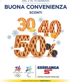 Anteprima del volantino Volantino Esselunga S	 valido a partire dal 02.01.2026